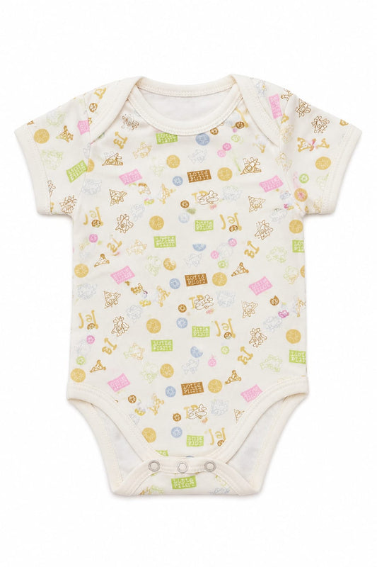 Infanté Little Pilot Cream Aviation Bodysuit